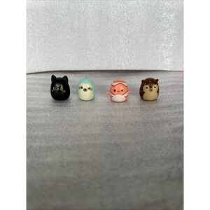 Squishmallows‎ Mini Hans Ricky Jamal Hedgehog Fish Sloth Cat